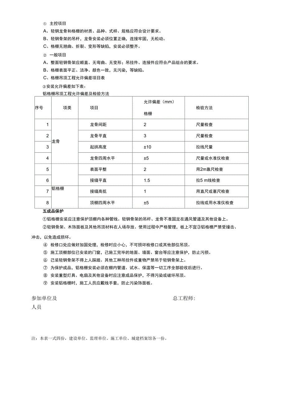 铝格栅吊顶施工技术交底_第2页