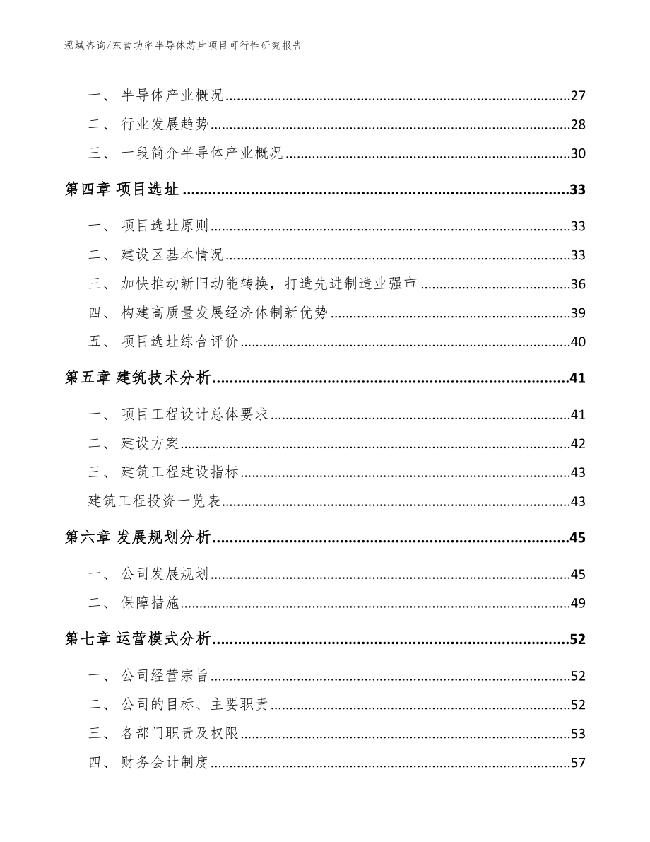 东营功率半导体芯片项目可行性研究报告（范文参考）_第2页