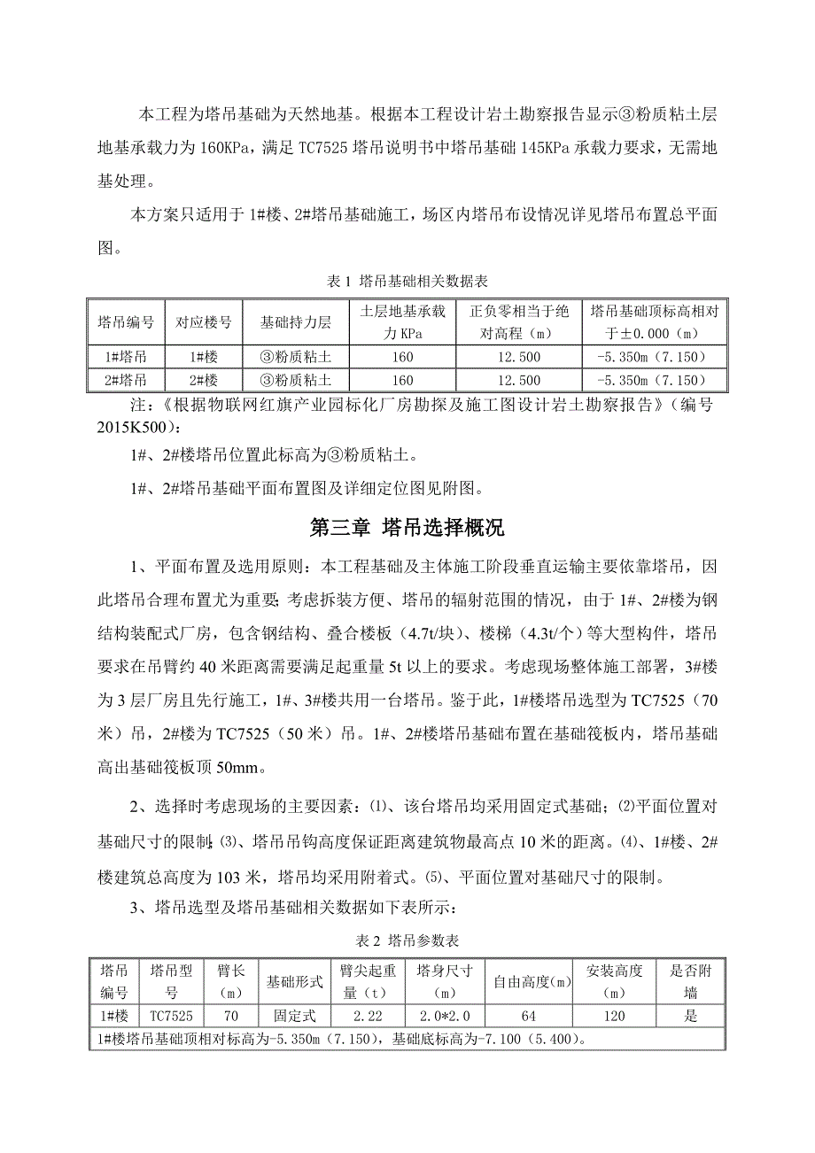 楼塔吊基础施工方案无防水课件_第4页