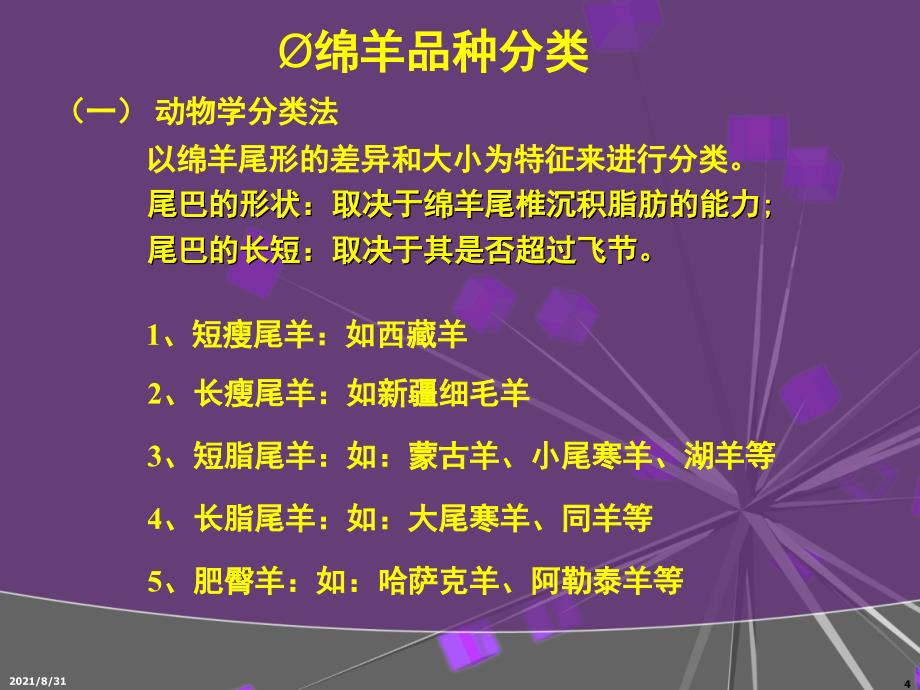 第一章羊品种与生物学特性PPT课件_第4页