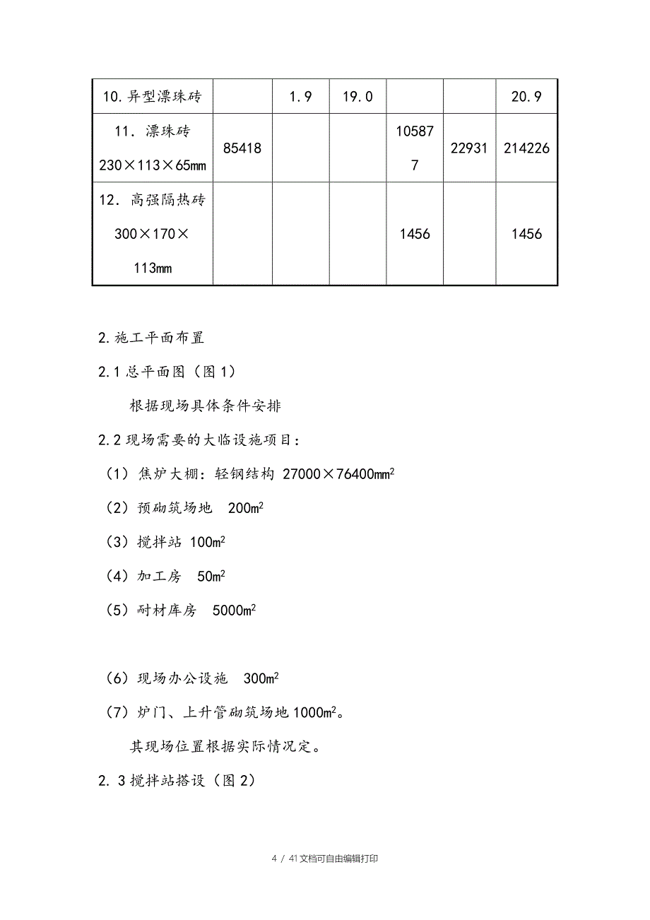 筑炉施工组织方案_第4页