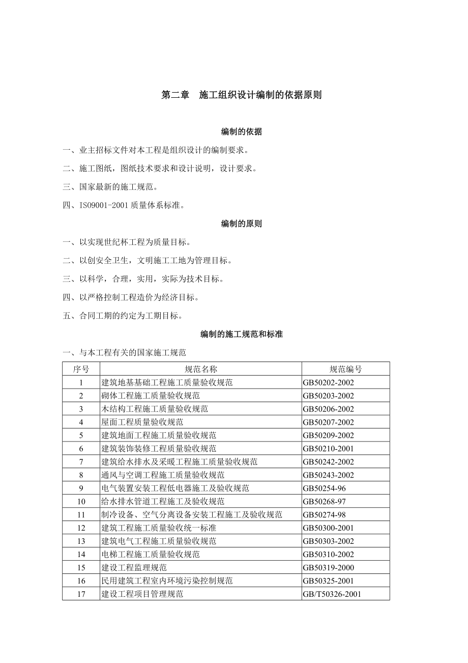 运达嘉洲阳光项目室内装修工程一标段施工组织设计_第2页