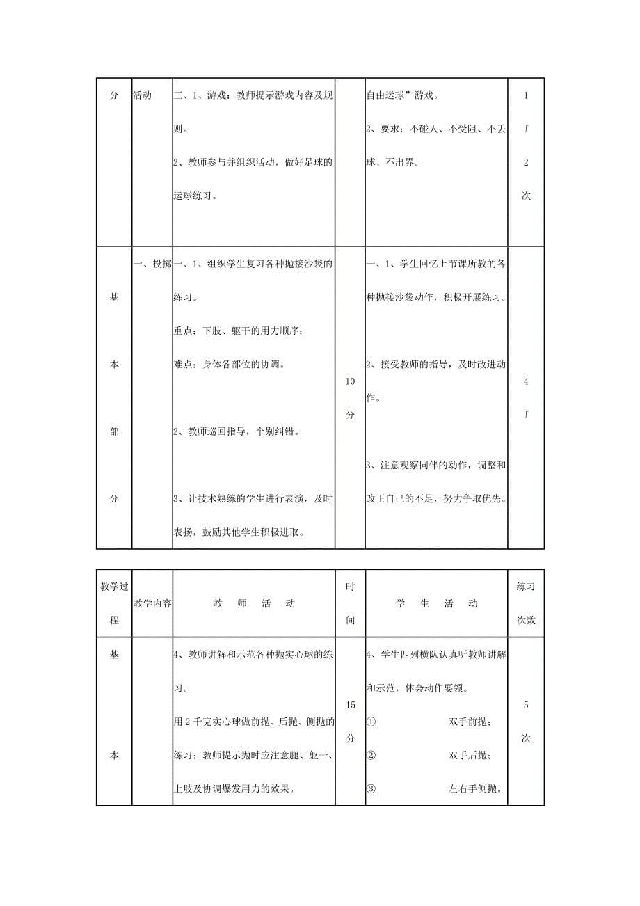 体育教案足球.doc_第5页