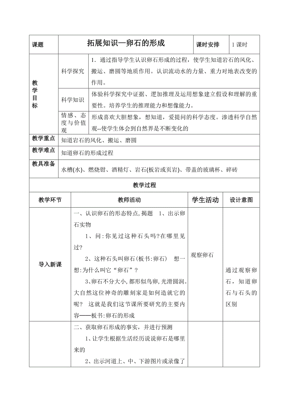 拓展教案—卵石的形成.doc_第1页