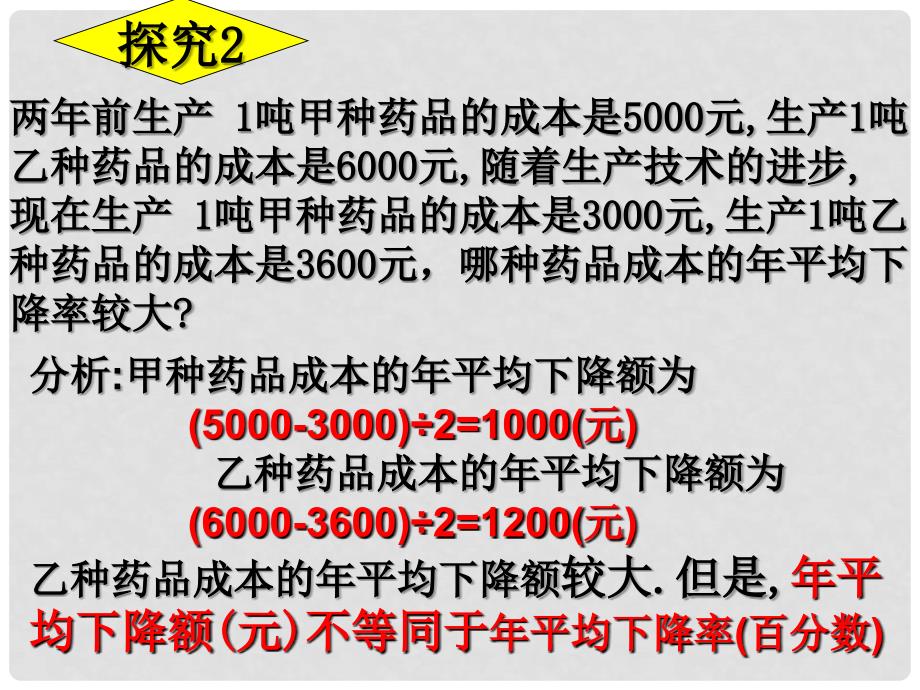 云南省西盟佤族自治县第一中学九年级数学上册 22.3 实际问题与一元二次方程课件 人教新课标版_第2页