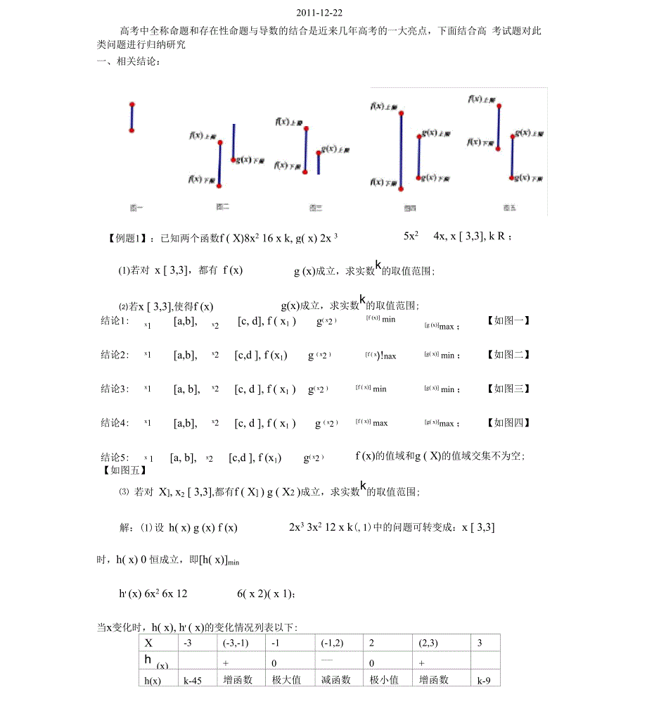 任意性及存在性问题探究_第1页