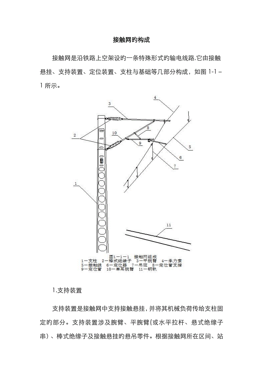 铁路接触网组成及分类_第1页