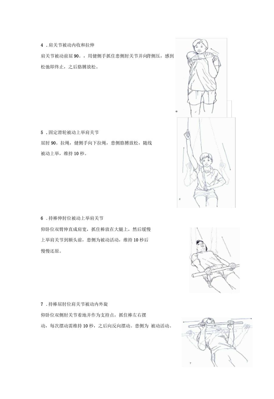 肩关节镜术后康复计划手册_第3页