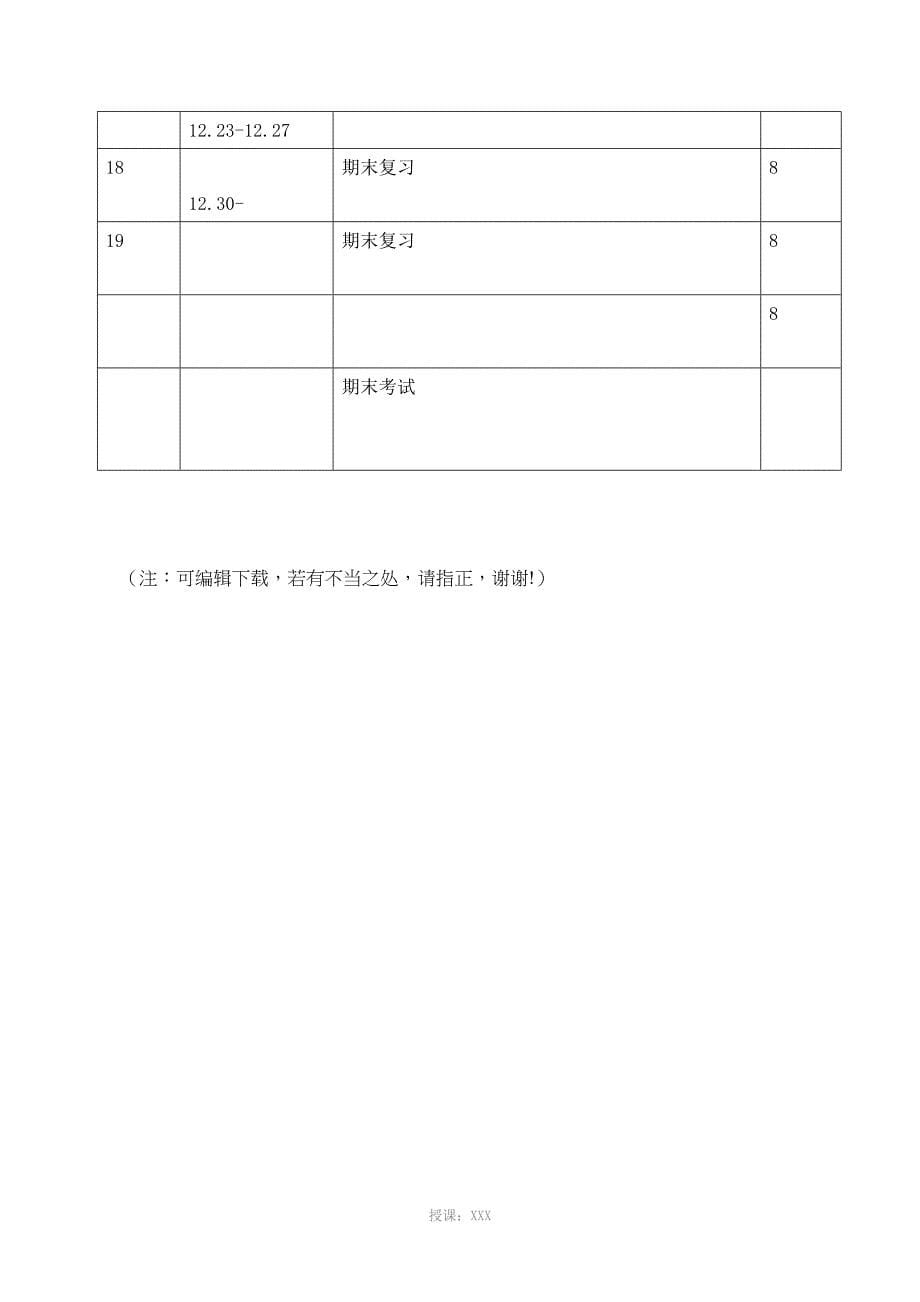 部编小学一年级语文上册教学计划(附课时安排)_第5页