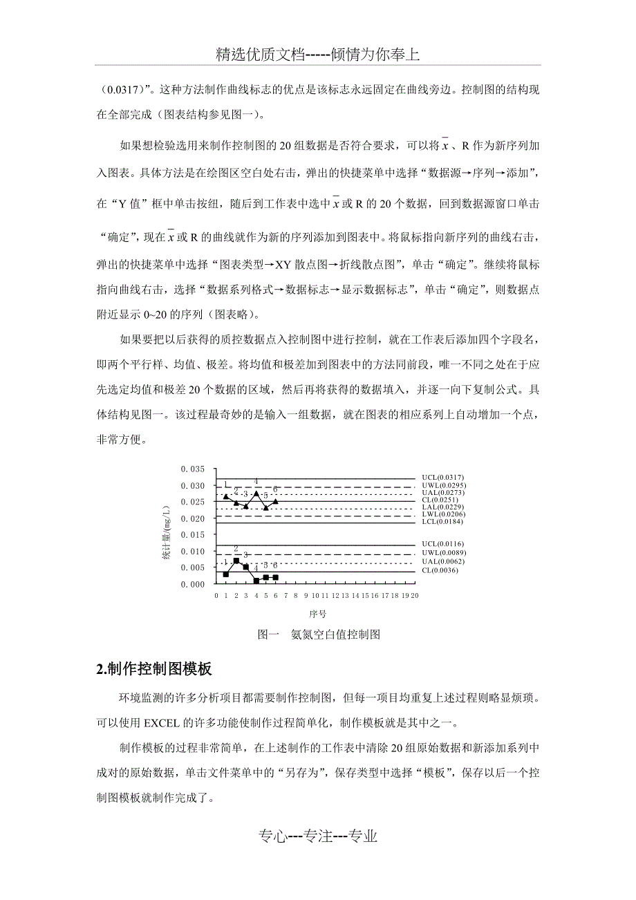 利用EXCEL制作质量控制图_第3页