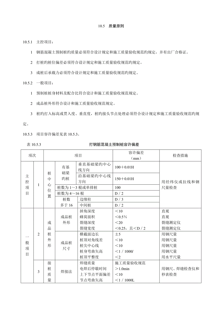 打入式钢筋混凝土预制桩施工工艺_第4页