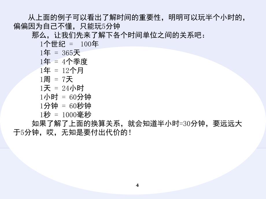 生活中的数学时间单位换算课堂PPT_第4页