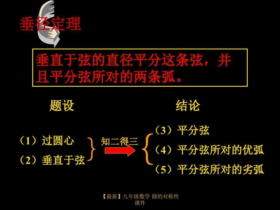 最新九年级数学圆的对称性课件_第5页