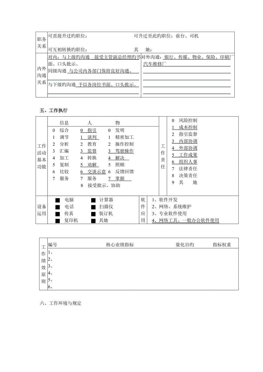 综合管理部部门经理岗位基本职责_第4页