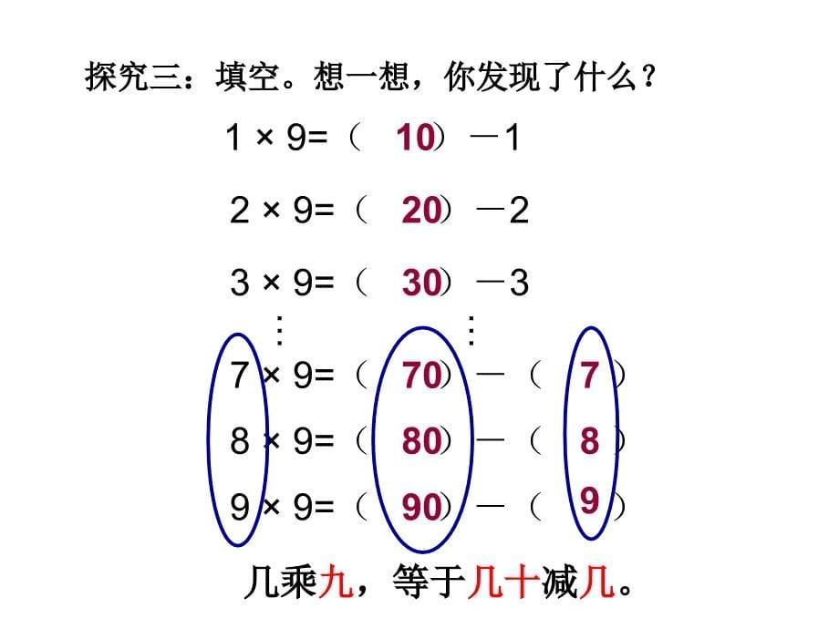 二年级上册数学课件4.4乘法除法二9的乘除法沪教版共16张PPT1_第5页