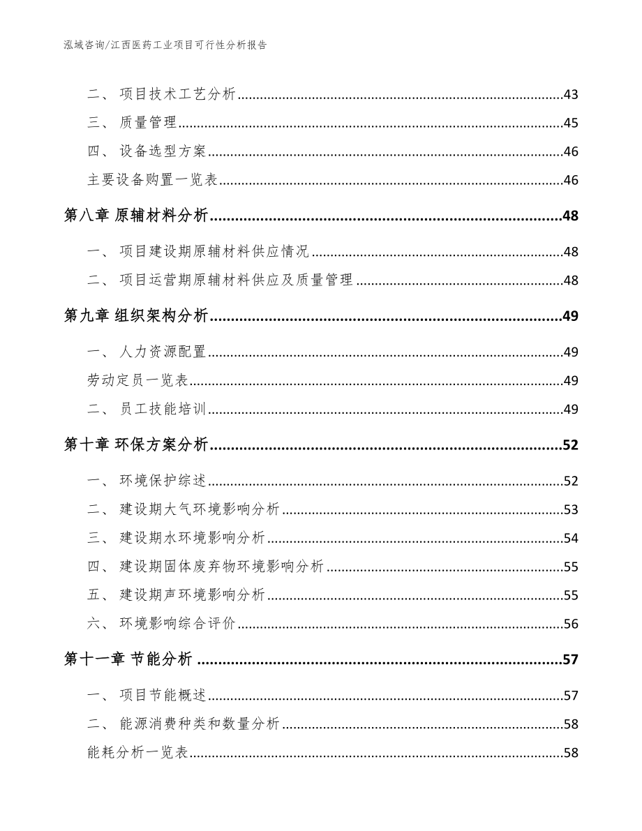 江西医药工业项目可行性分析报告【模板】_第4页