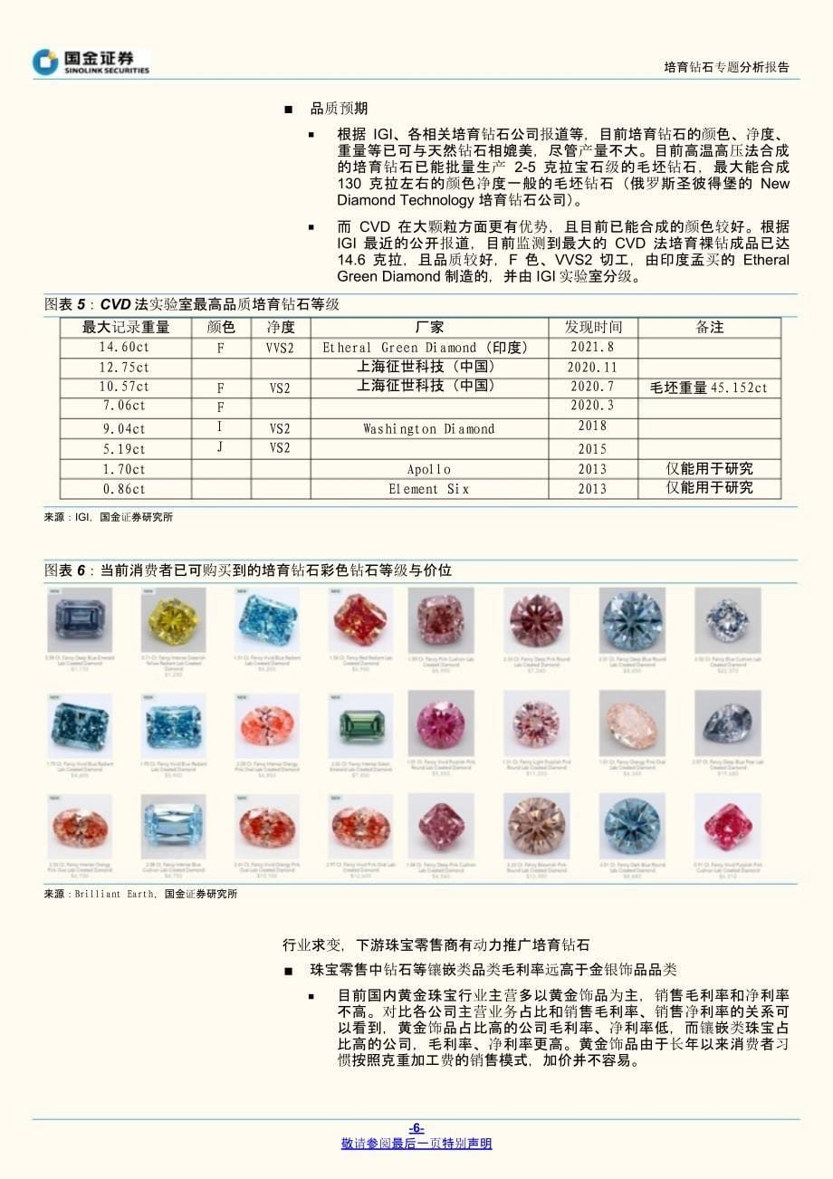 培育钻石行业报告：珠宝业的新征程_第5页