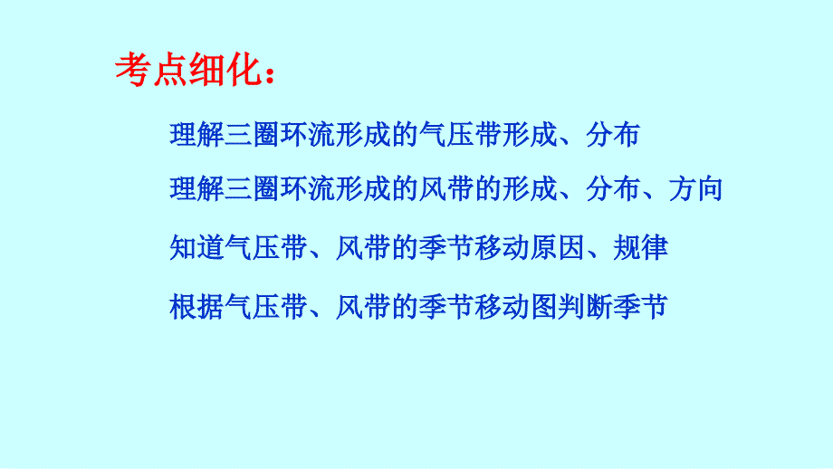 气压带和风带的形成、分布与移动规律_第4页