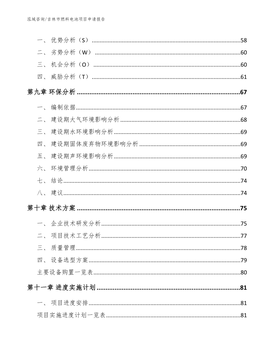 吉林市燃料电池项目申请报告_第3页