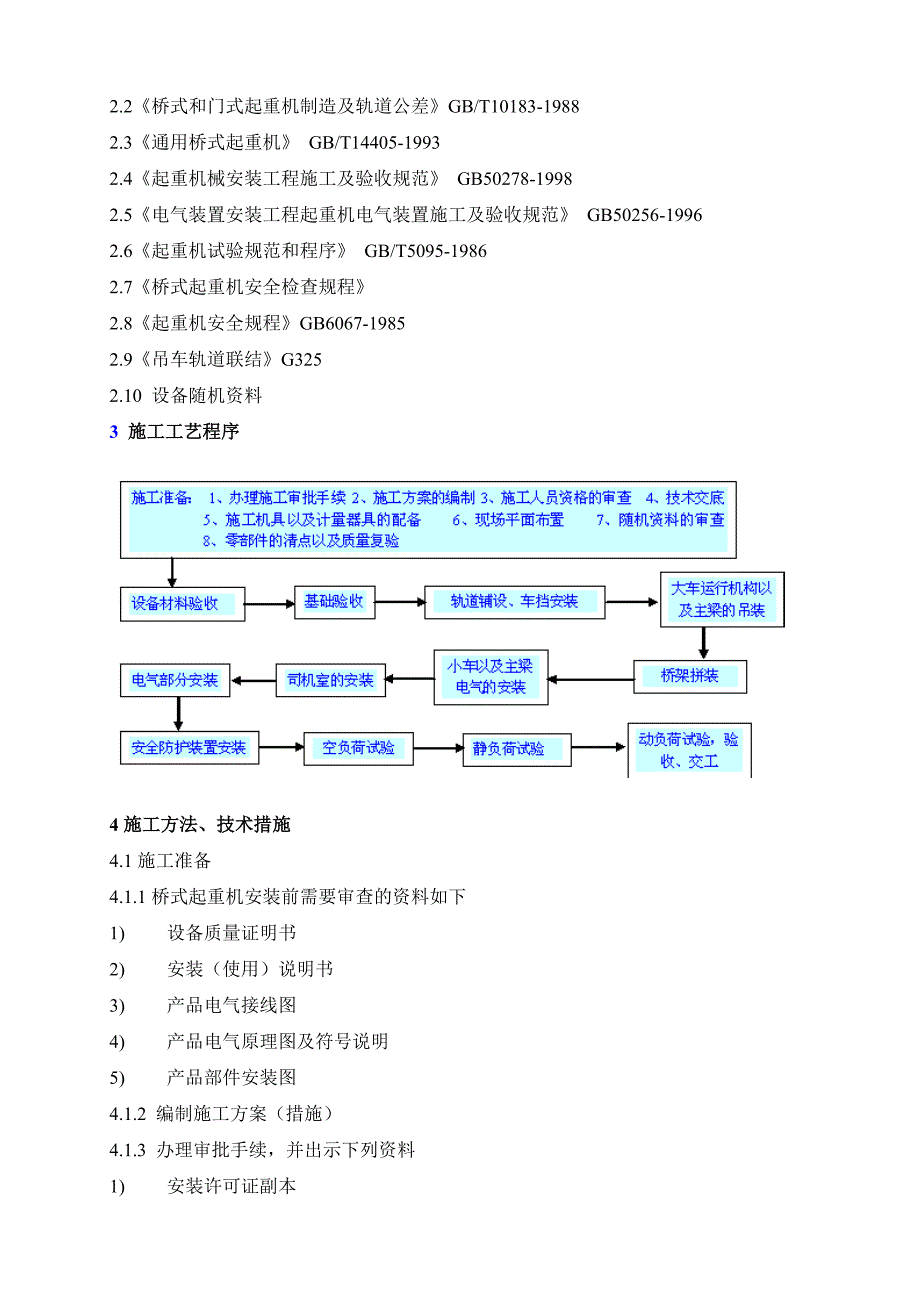 双梁桥式起重机安装施工方案_第4页