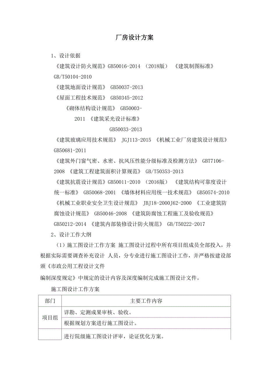 厂房设计方案_第1页