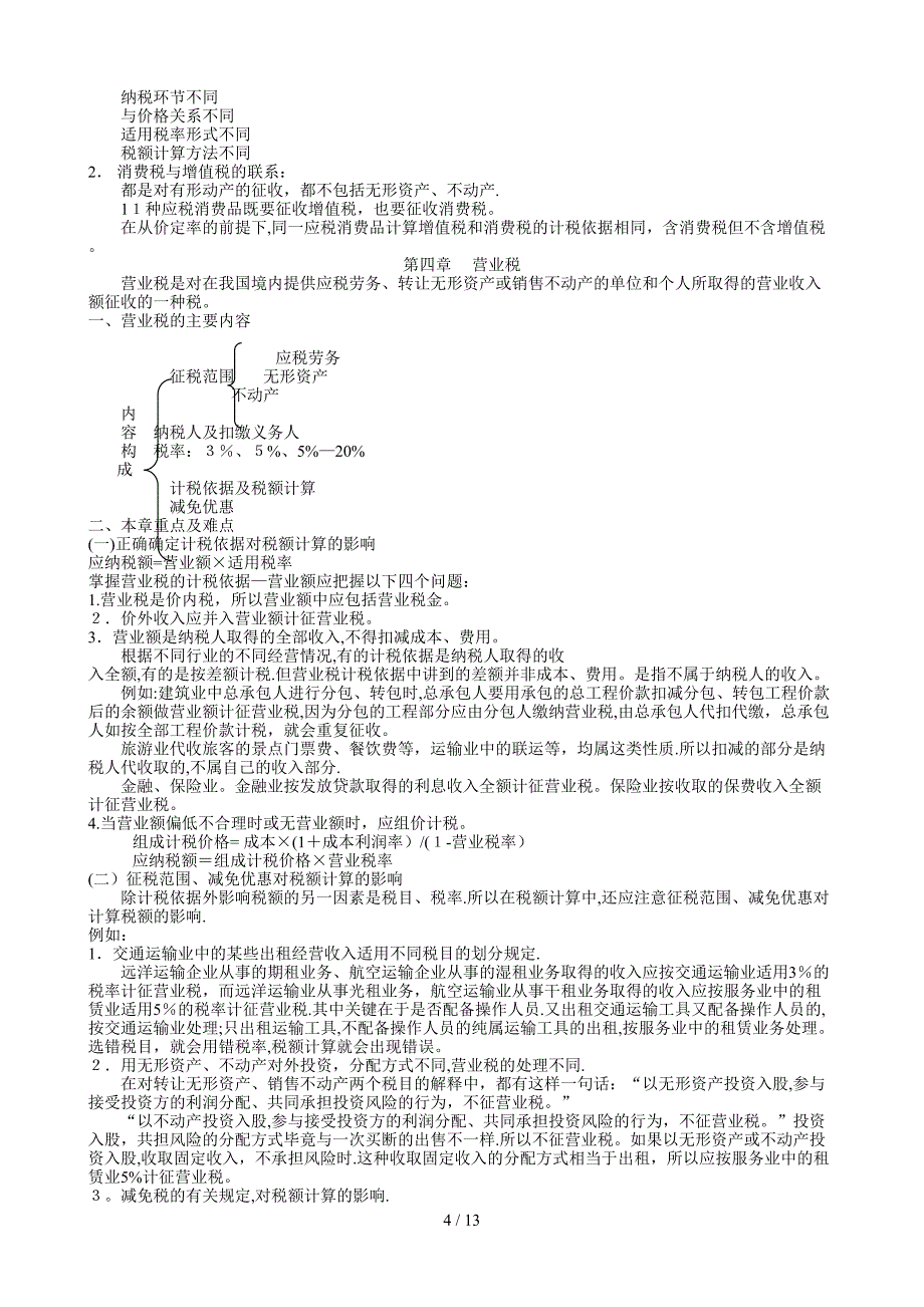 XXXX年6月“一村一”税收基础复习资料_第4页