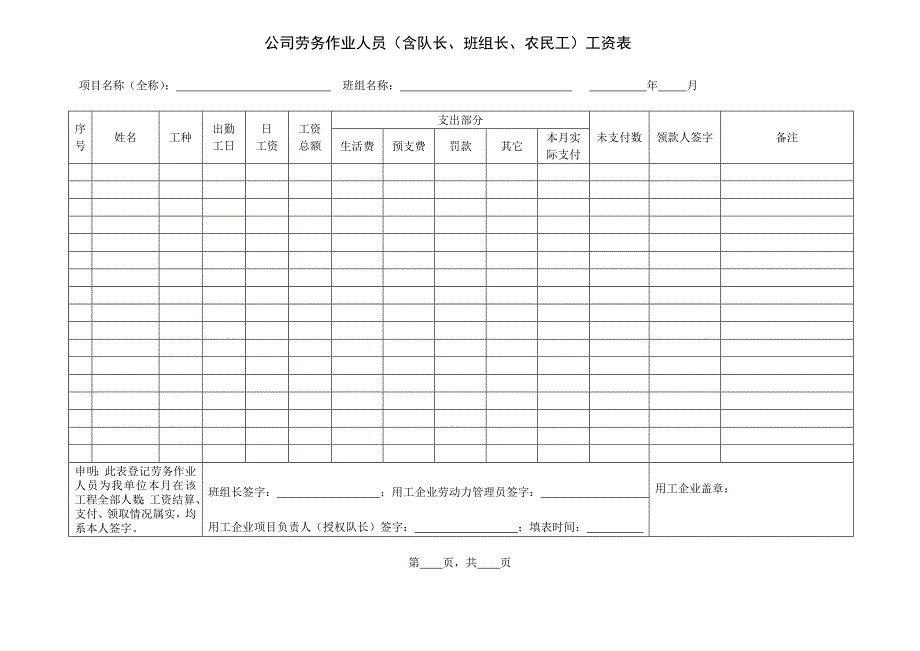 2023年北京劳动力管理表格全套_第3页