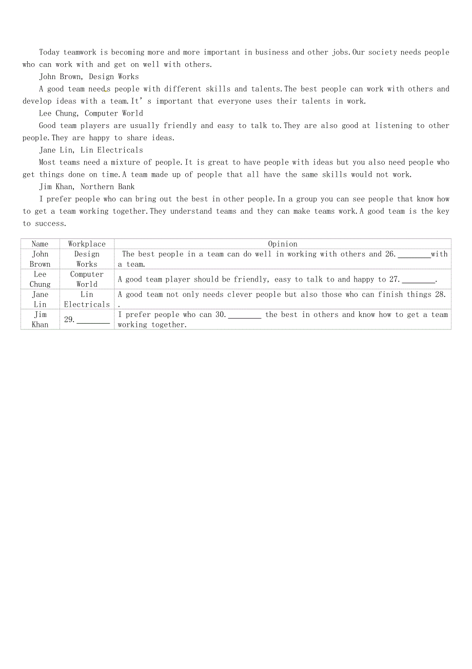 四川省绵阳市2019中考英语总复习课时训练21Units13-14(九全)习题_第3页