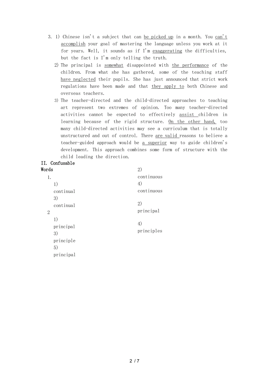 全新版大学英语综合教程2第二版答案unit1-unit参考_第2页