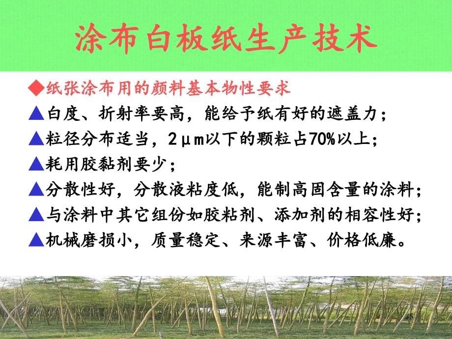 涂布白板纸生产与技术分享资料_第5页