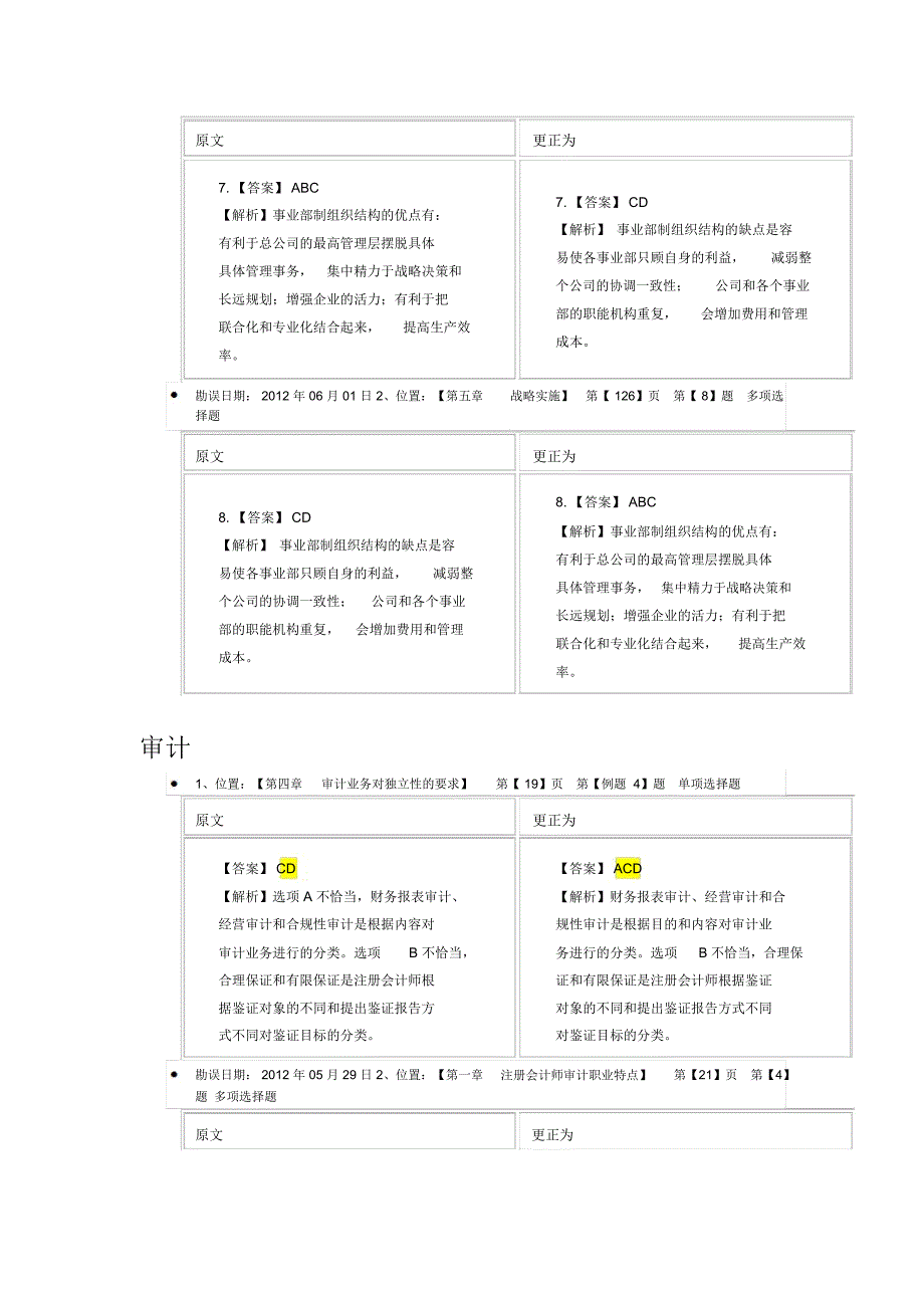 轻松过关系列之一2012年注册会计师勘误(6月12日)_第3页