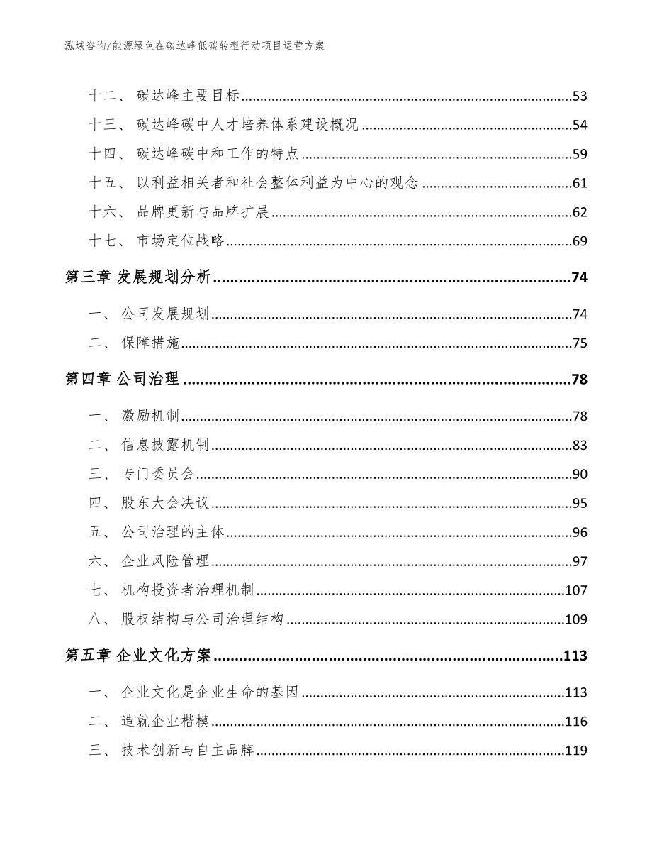 能源绿色在碳达峰低碳转型行动项目运营方案模板_第3页