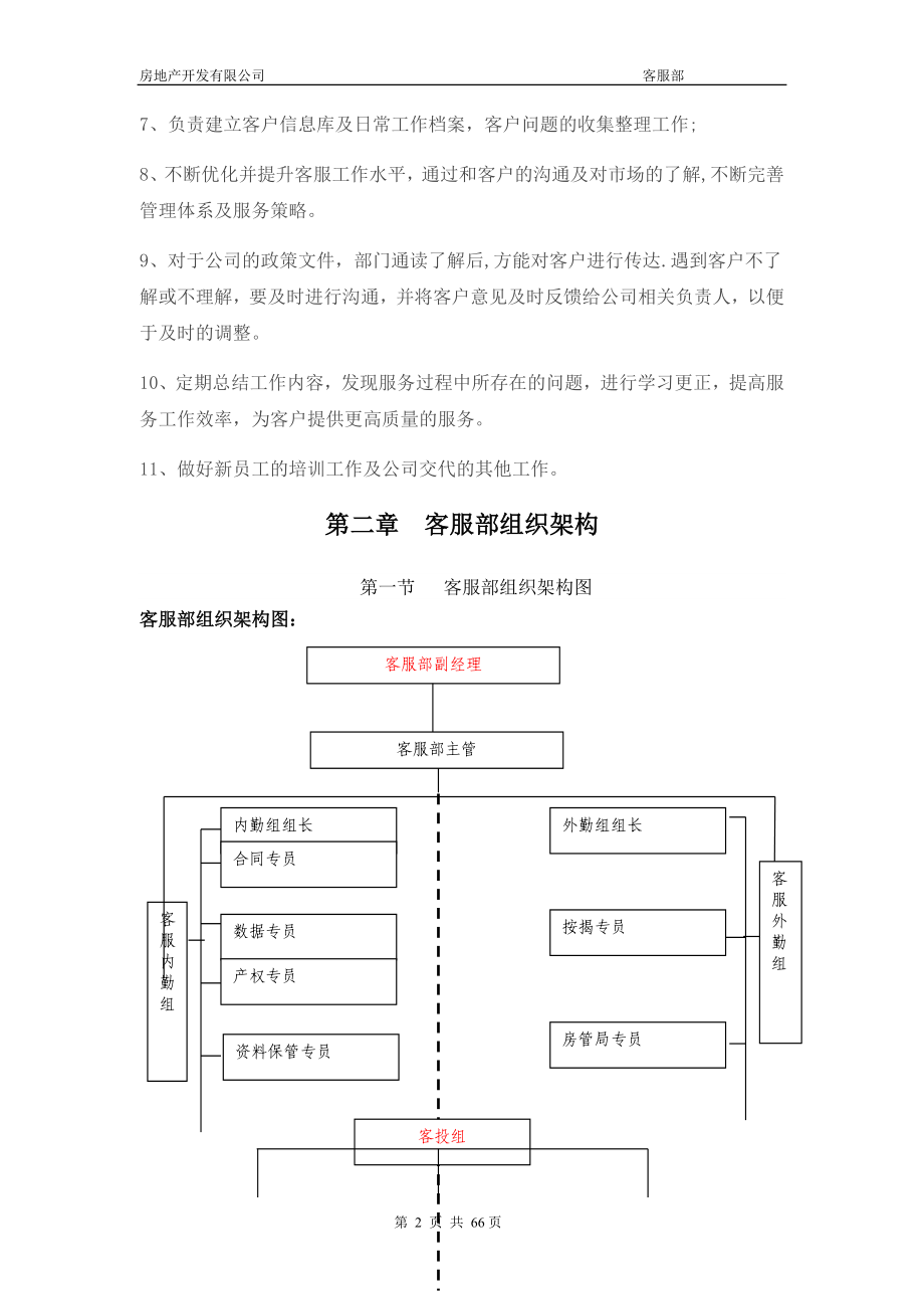 房地产公司客服部管理制度_第4页