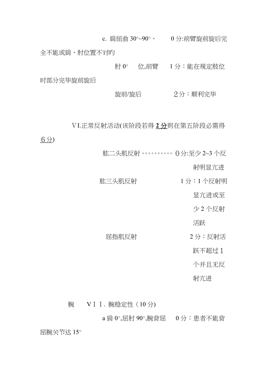 Fugl-Meyer评定量表_第5页