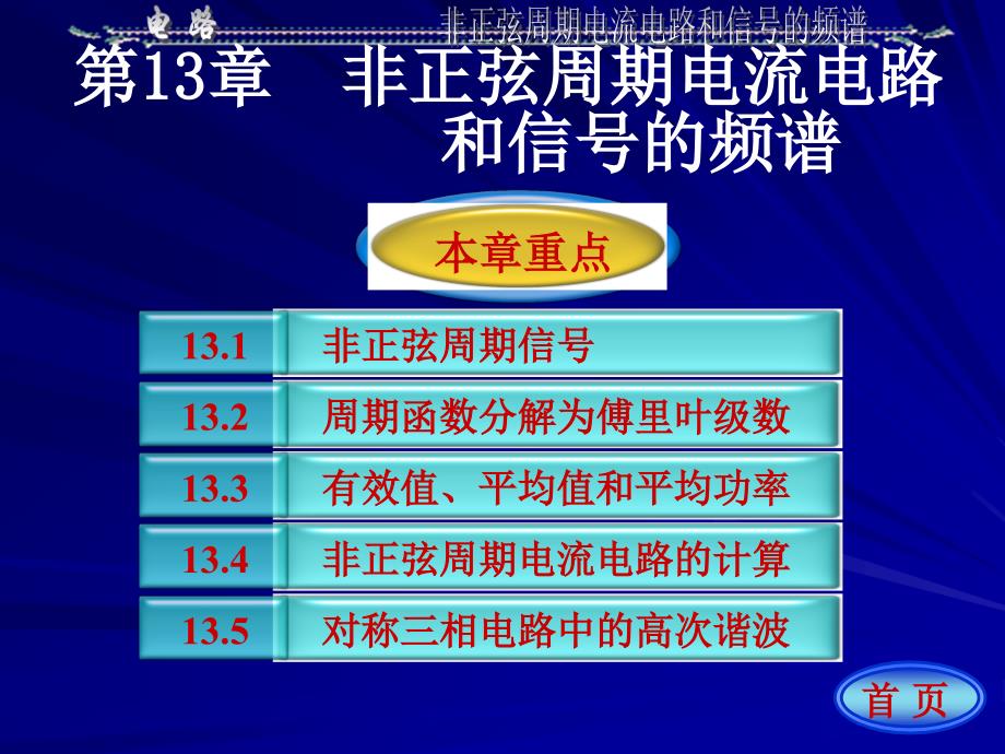 第13章非正弦周期电流电路和信号的频_第2页