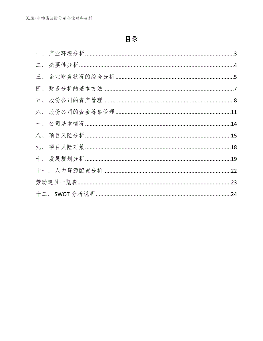 生物柴油股份制企业财务分析（范文）_第2页