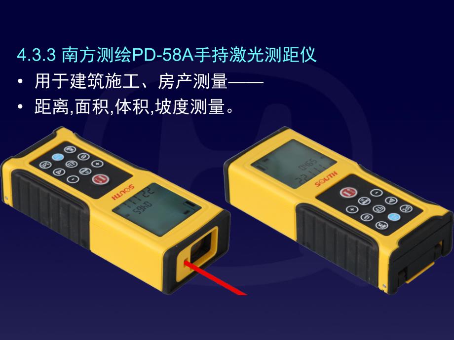 南方手持激光测距仪PD58A_第1页