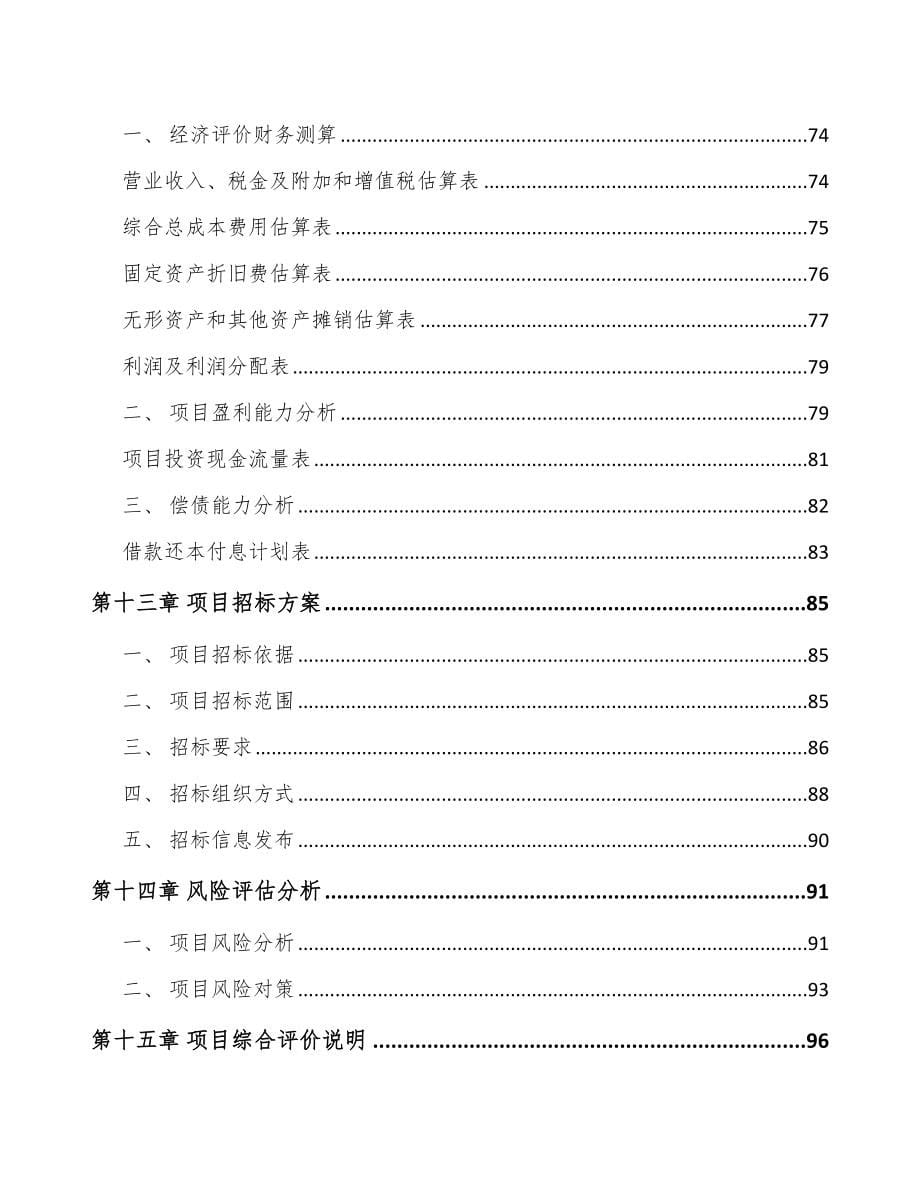 东莞功能涂层材料项目可行性研究报告_第5页