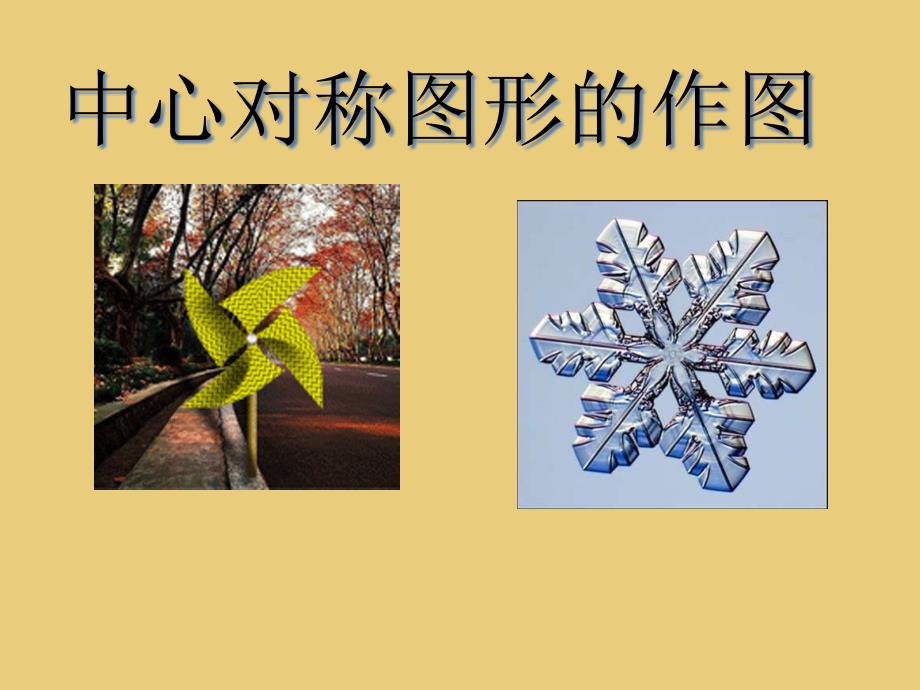 中心对称的作图_第1页