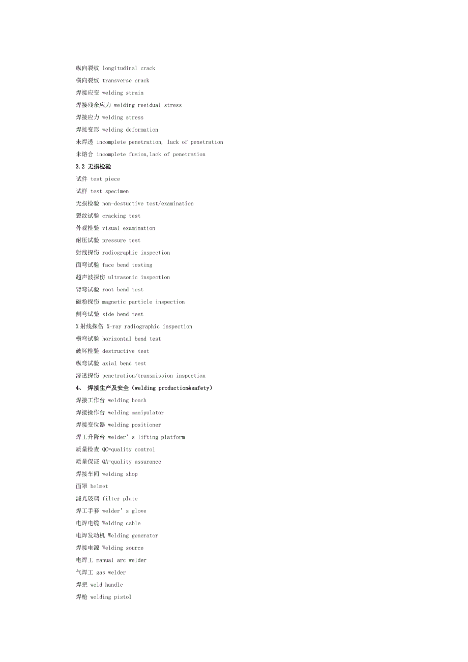 焊接专用英文词汇_第4页