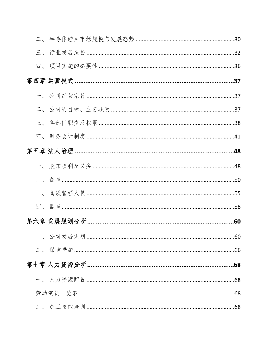 石家庄半导体硅片项目可行性研究报告_第3页