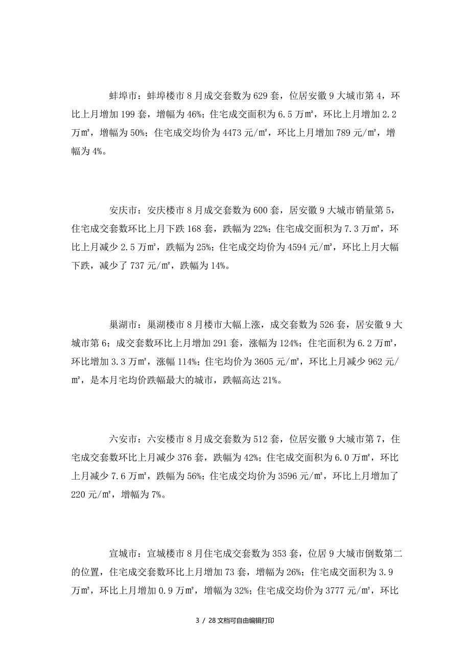 安徽房地产市场分析报告_第3页