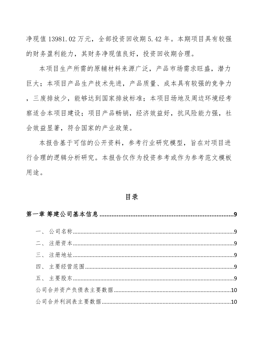 东莞关于成立微型电机公司可行性研究报告_第3页