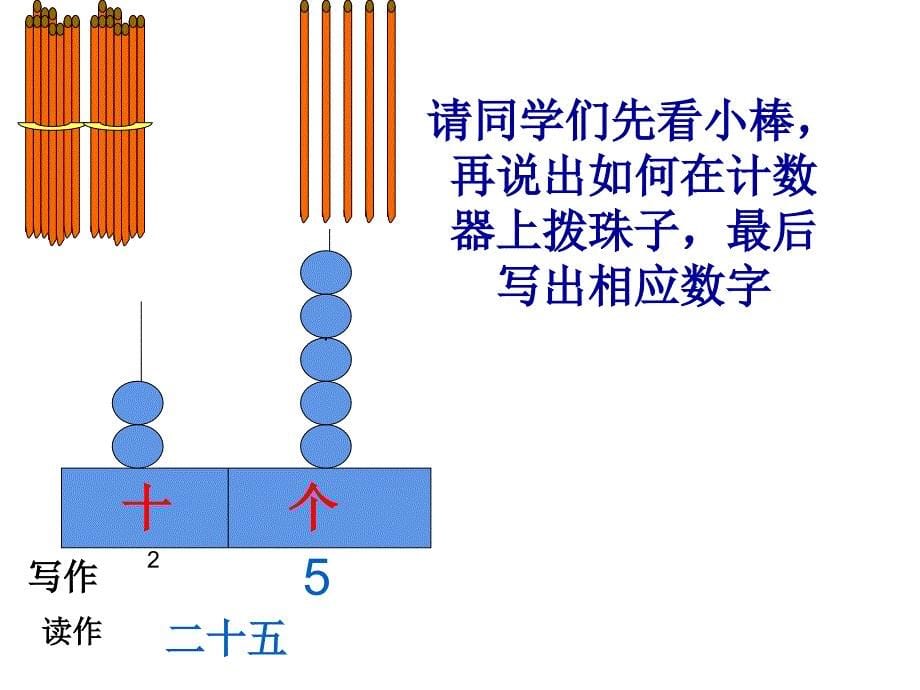 一年级下册数学课件1.2写数读数65西师大版_第5页