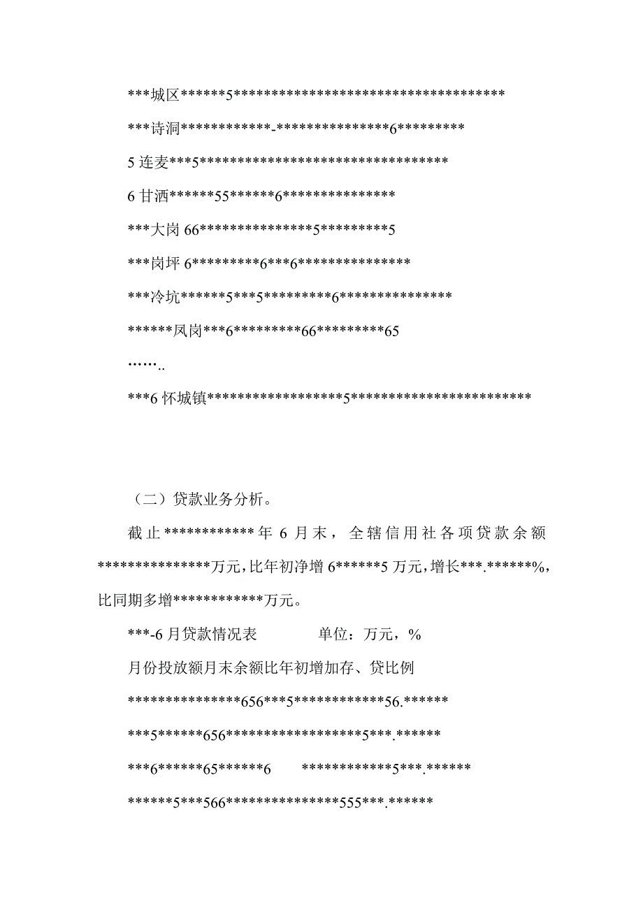 信用社（银行）上半年业务经营情况的通报_第4页