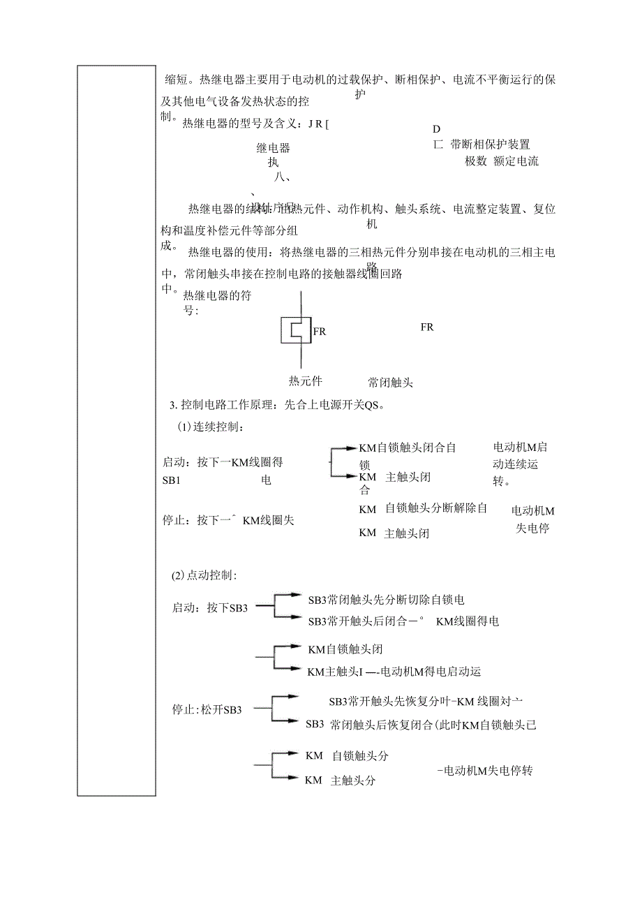 课题二：电动机连续与点动混合控制线路_第3页