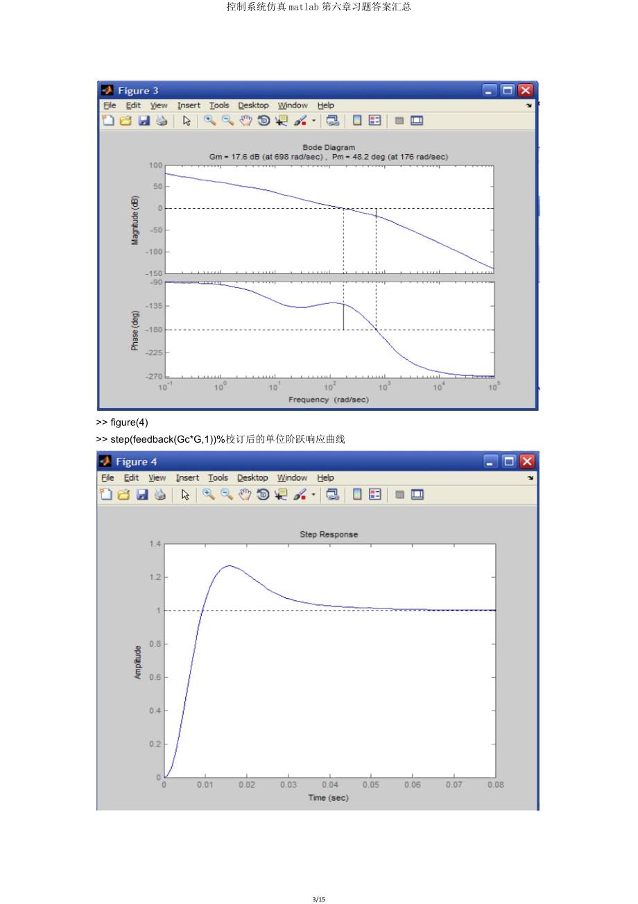 控制系统仿真matlab第六章习题答案汇总.doc_第3页