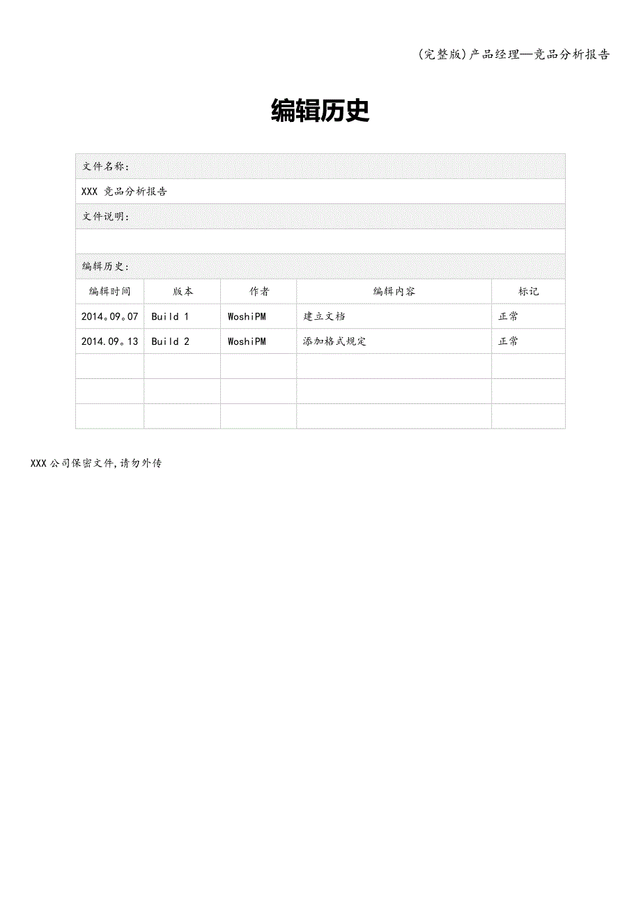 (完整版)产品经理—竞品分析报告.doc_第3页