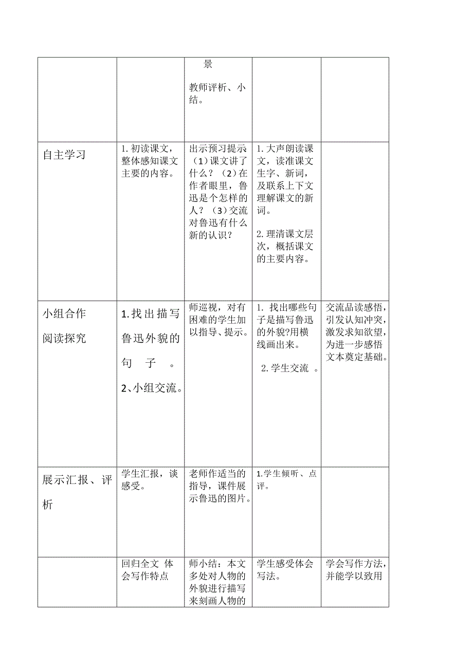 六年级语文上册19《一面》教学设计.docx_第2页