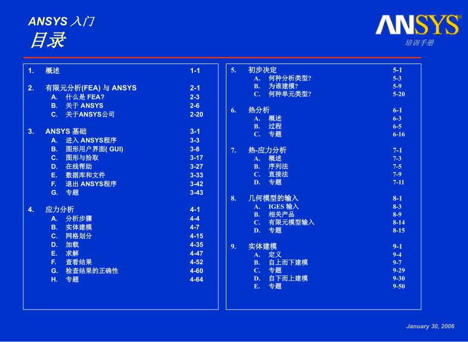 ANSYS14.0培训PPT经典_第2页